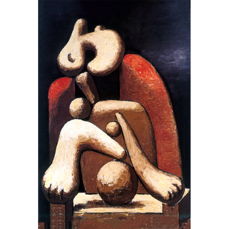 Frau im roten Sessel - Picasso