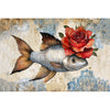 Fisch mit Rose III