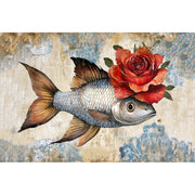 Fisch mit Rose III