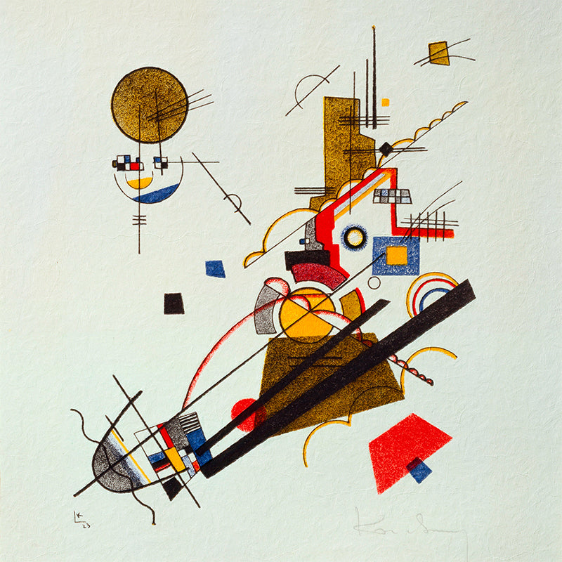 Freudiger Aufstieg - Kandinsky