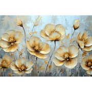 Goldene Klatschmohn-Gemälde