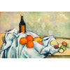 Flasche und Früchte – Paul Cézanne