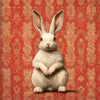 Kaninchen im Vintage-Stil