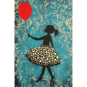 Mädchen mit Ballon