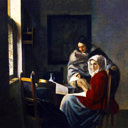 Unterbrechung der Musik - Johannes Vermeer