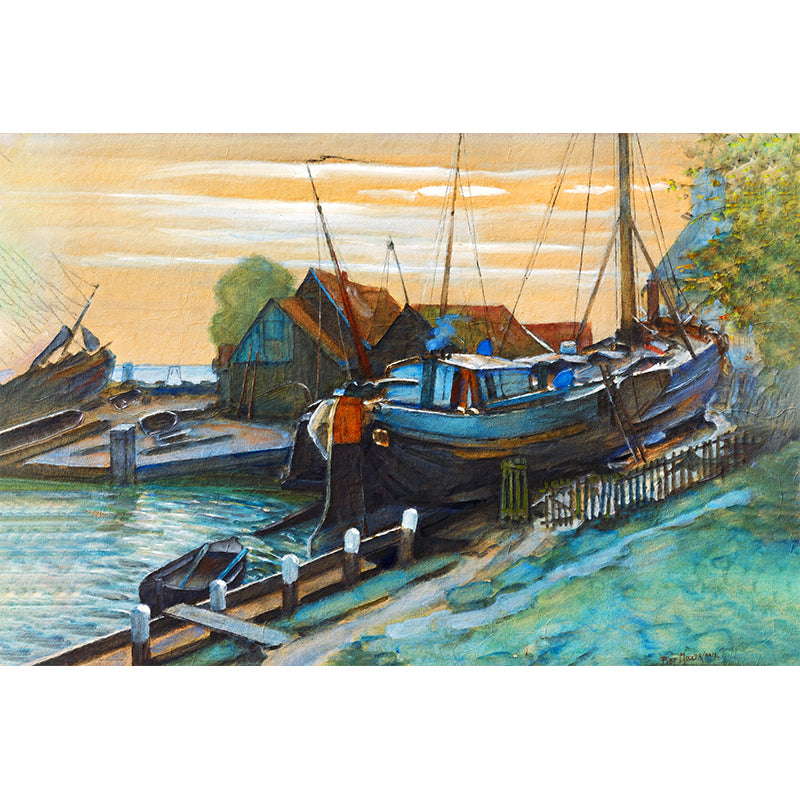Trockendock bei Durgerdam – Piet Mondriaan