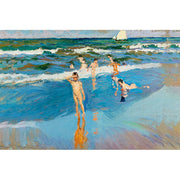 Kinder am Meer, Strand von Valencia – Joaquín Sorolla