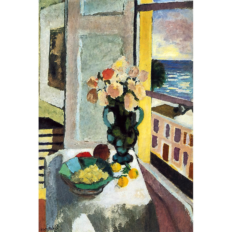 Blumen im Vordergrund - Henri Matisse