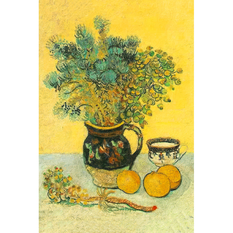 Majolika-Krug mit Feldblumen – Van Gogh