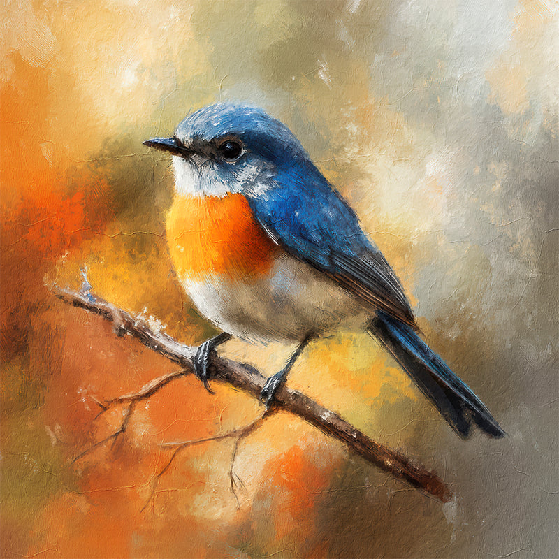 Gemälde Vogel III