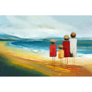 Familie am Strand