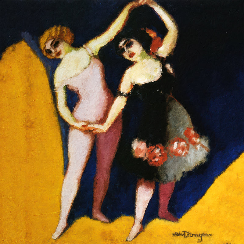 Tänzerinnen - Revel und Coco - Kees van Dongen