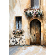 Fahrrad gegen die Wand