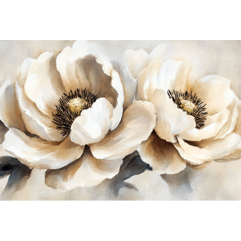 Weiße Mohnblumen II