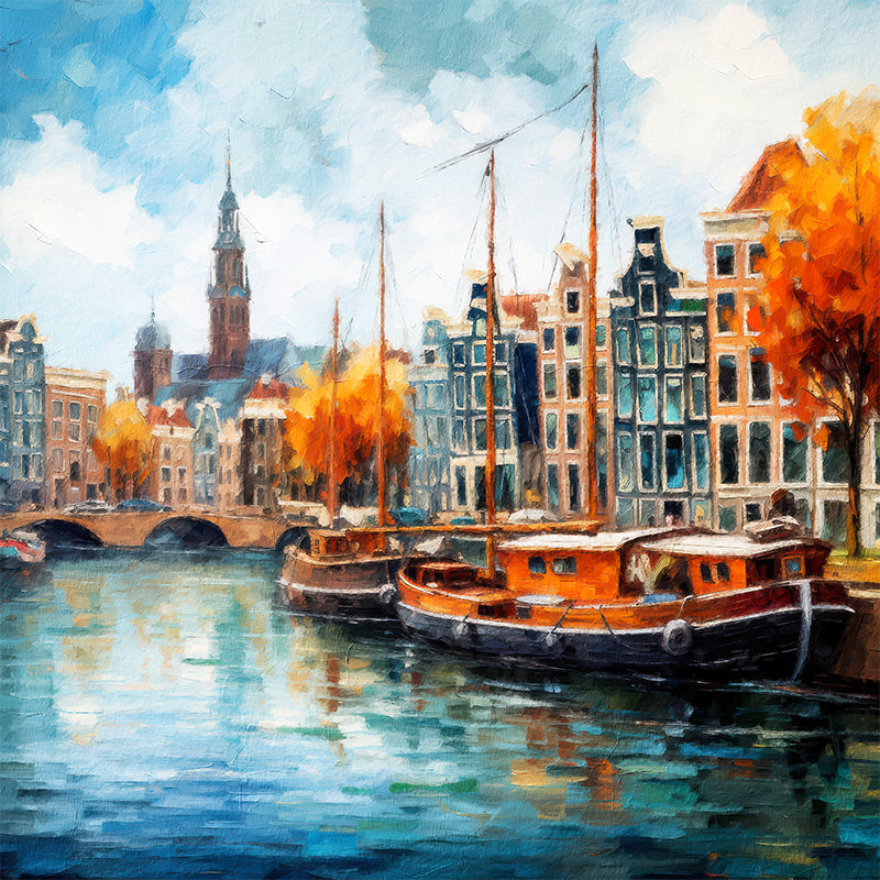 Abstraktes Amsterdam