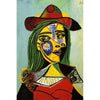 Frau mit Hut und Pelzkragen – Picasso