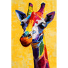 Giraffe in Farbe