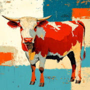 Stier in Bewegung