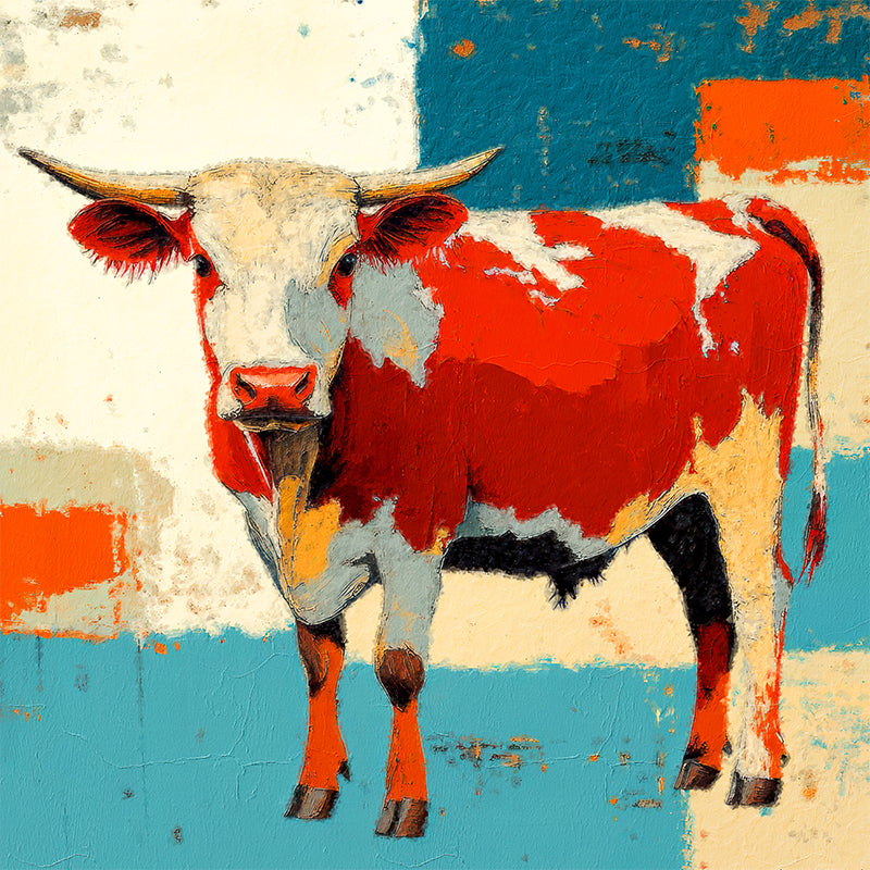 Stier in Bewegung