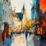 Kunstwerk Stadtansicht Maastricht