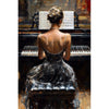 Kunstwerk Pianistin