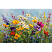 Wilde Blumen in Farbe