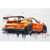 Porsche GT3 RS Automobilkunst