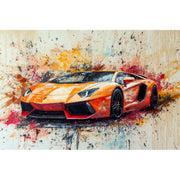 Lamborghini Aventador Kunst