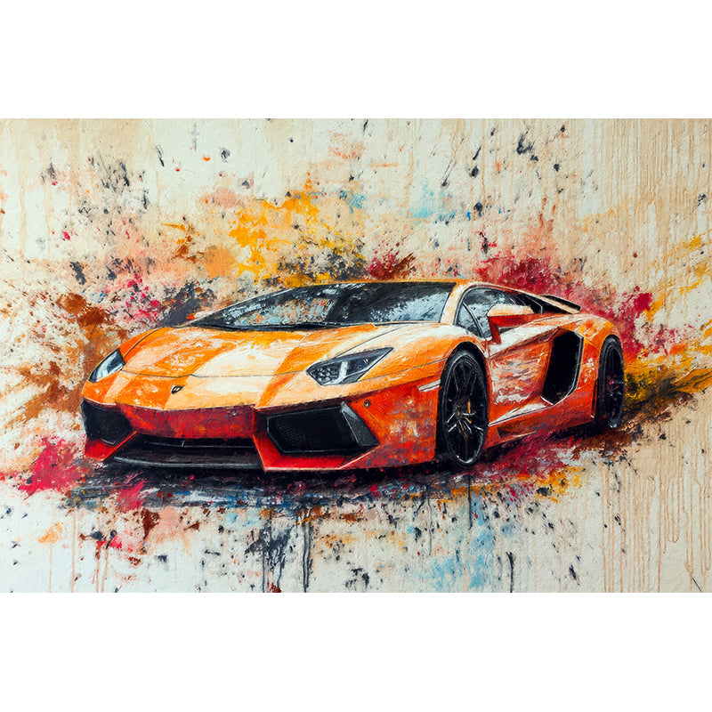 Lamborghini Aventador Kunst