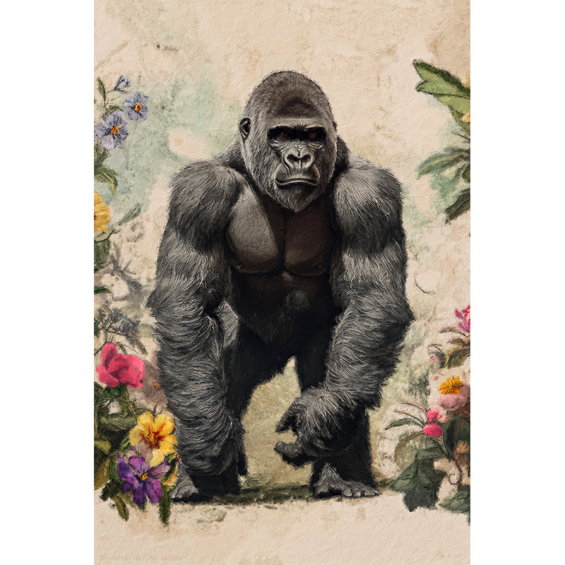 Grauer Gorilla Porträt