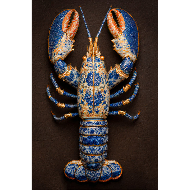 Blau-Goldener Hummer