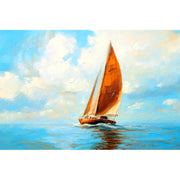 Segelboot auf See