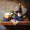 Stillleben mit Wein