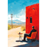 Sitzender Mann - Edward Hopper