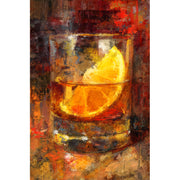 Whiskeyglas Abstrakt