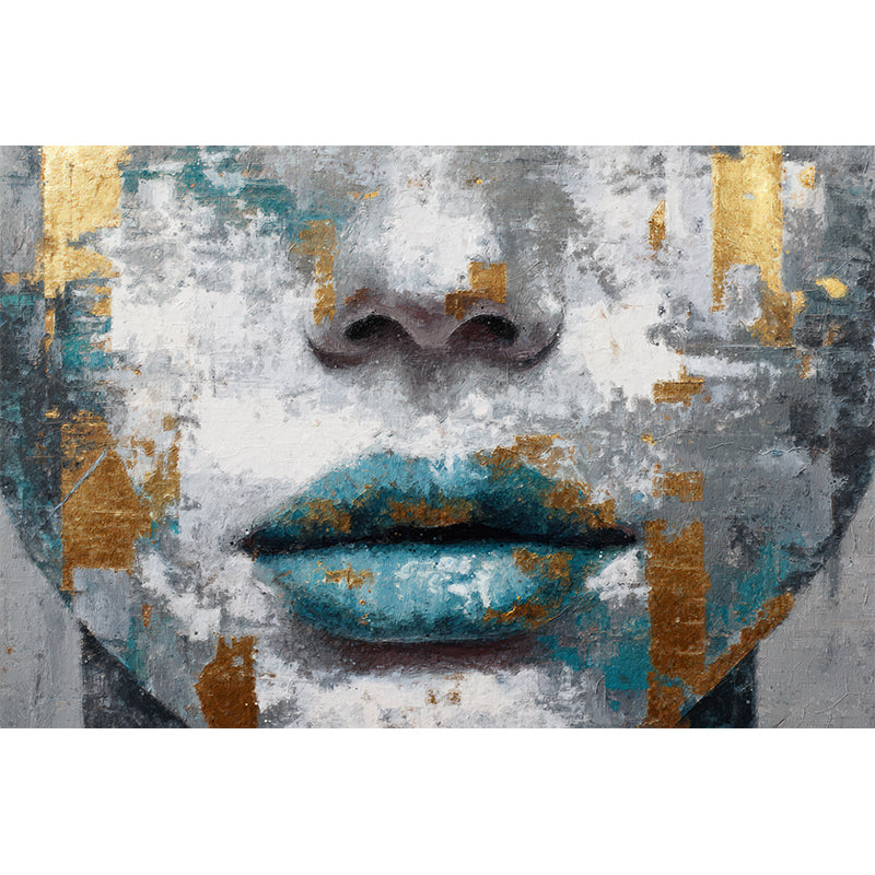 Lippen-Kunstwerk