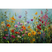 Wildblumenwiese-Kunstwerk