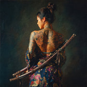 Samurai-Frau