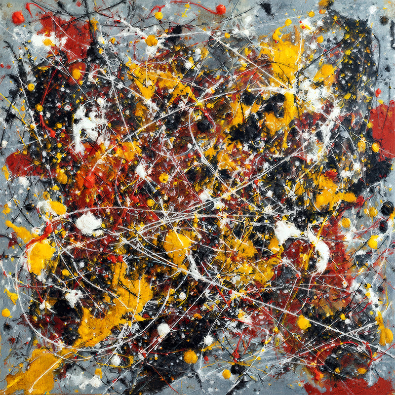 Abstrakt Nr. 24 – Jackson Pollock
