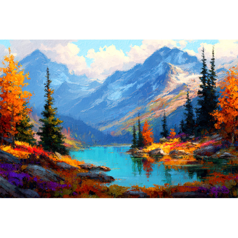 Landschaft mit See