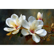 Magnolien-Kunstwerk