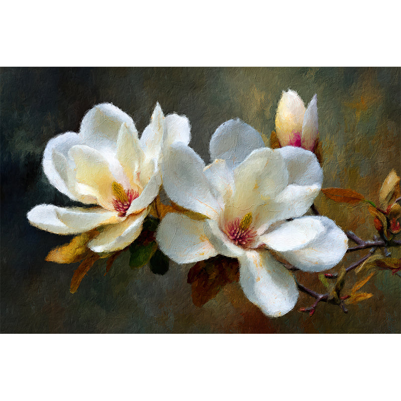 Magnolien-Kunstwerk