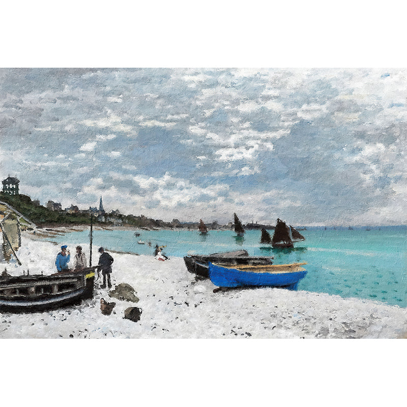 Der Strand von Sainte-Adresse - Claude Monet