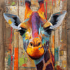 Bunte Giraffe