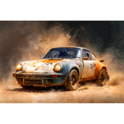 Klassische Porsche-Rallye