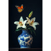 Blau-Weiße Vase