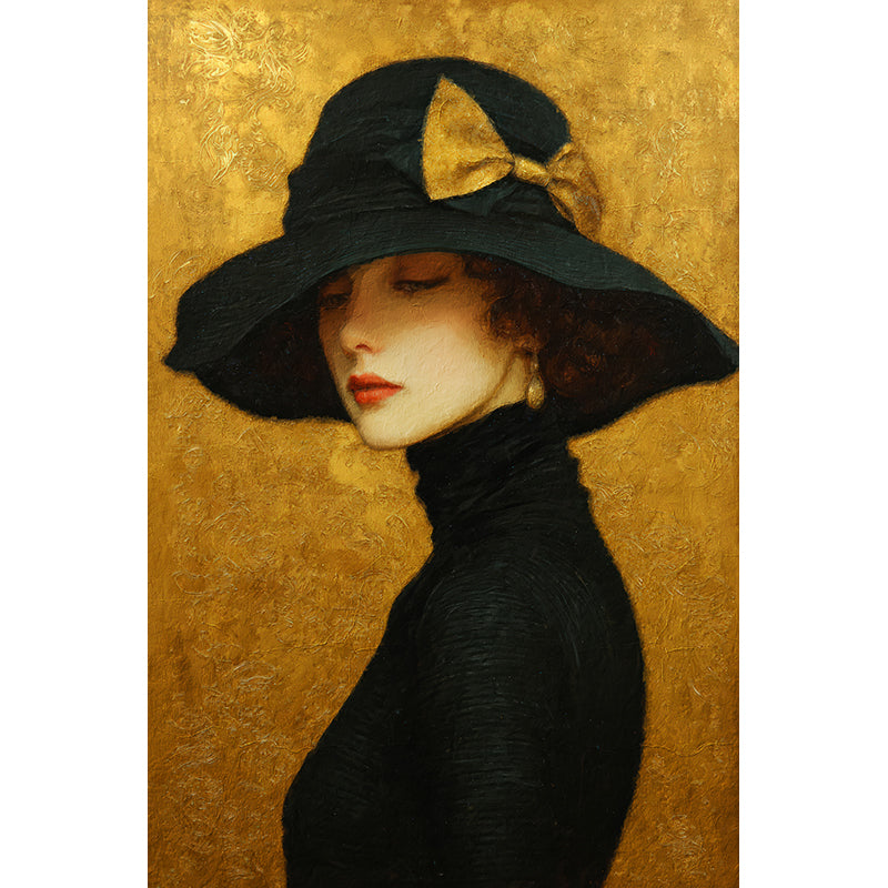 Elegante schwarze Mütze
