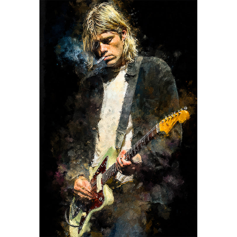 Porträt Kurt Cobain