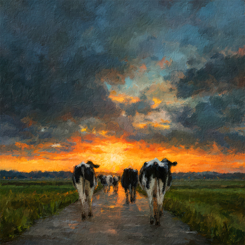 Der Weg zum Stall