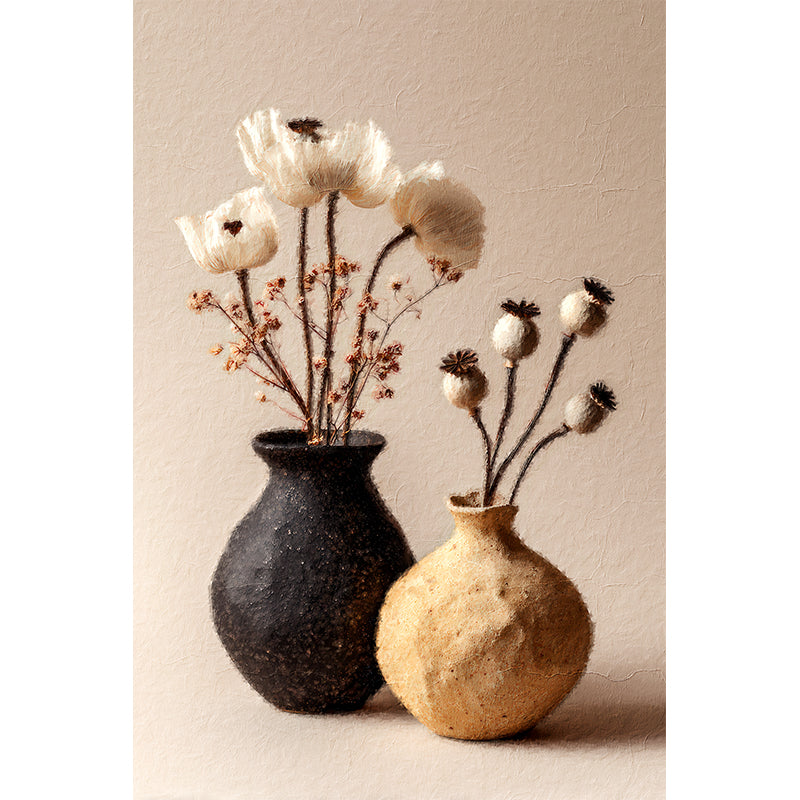 Stillleben mit Mohnblumen